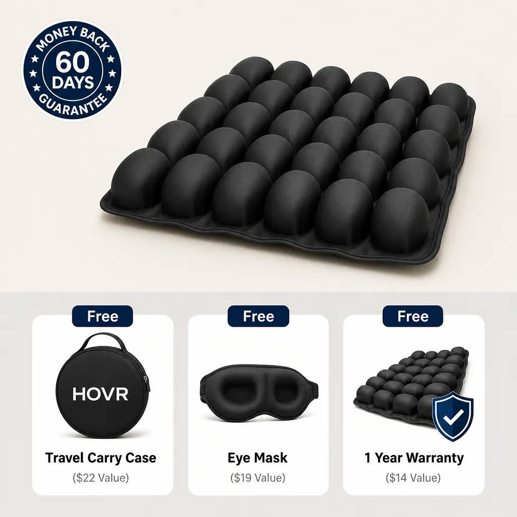 x4 Hovr Travel Cushion