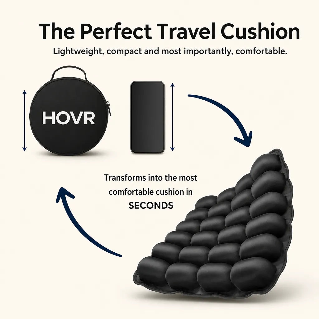 x4 Hovr Travel Cushion