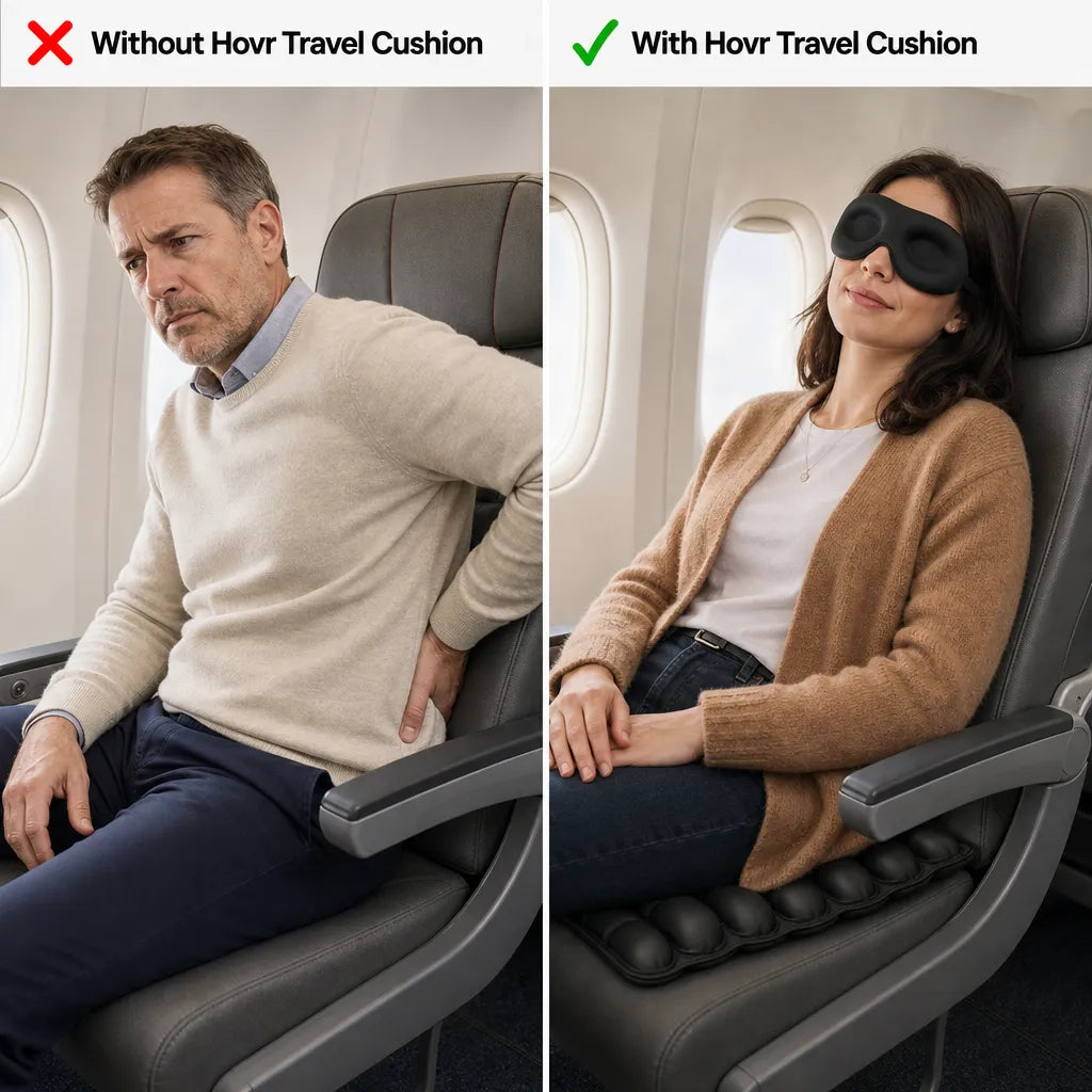 x4 Hovr Travel Cushion